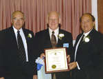 Award Presentation to John Visser, 2003