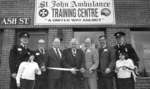 Opening of St. John Ambulance Training Centre, 1985