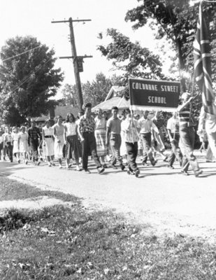 Coronation Park Dedication Parade, 1955