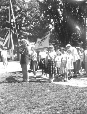 Coronation Park Dedication Parade, 1955