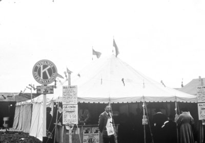 Kiwanis Club Snack Tent, 1956