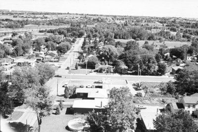 Looking East from Water Tower, 1979