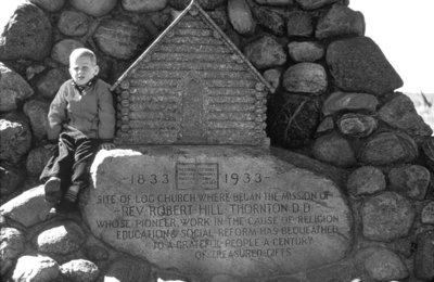 Dr. Robert Thornton Memorial Cairn, 1959