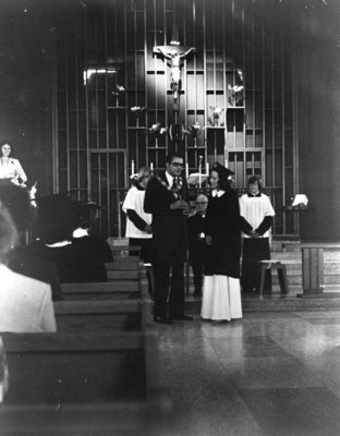 Deidre Newman Mayor's Medal Presentation, 1975