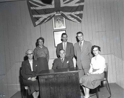 Whitby Town Staff, 1955