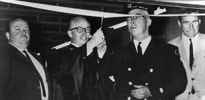 Opening of Fire Hall, 1965