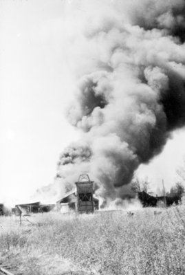 Price Lumber Yard Fire, 1962