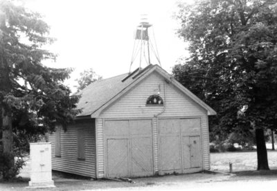 Whitby Fire Station at Port Whitby, 1985