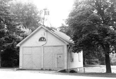 Whitby Fire Station at Port Whitby, 1985