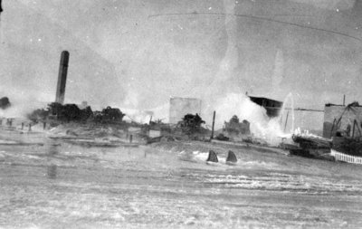 Brunton Lumber Yard Fire, 1951