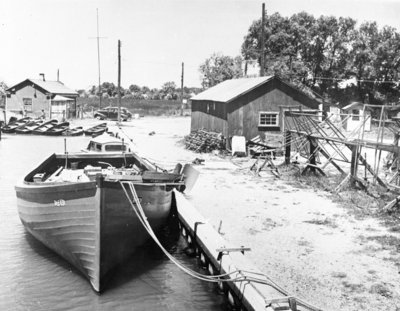 Joe Stevens's Fishing Boat, c.1950