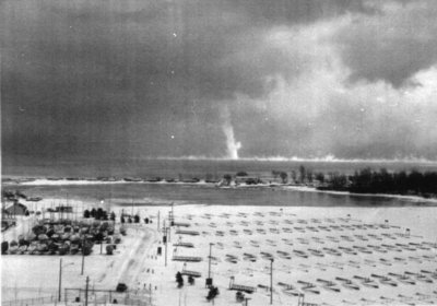 Whitby Harbour Waterspout, 1994