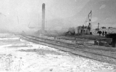 Brunton Lumber Yard Fire, 1951