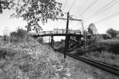 Rossland Road CPR Bridge, 2000