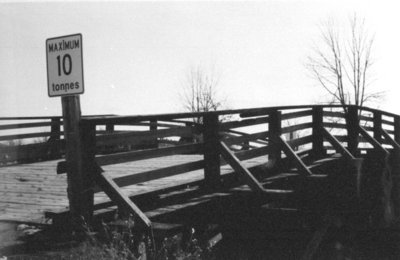 Rossland Road CPR Bridge, 1999