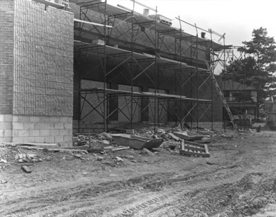 Heydenshore Park Pavilion Construction, 1971