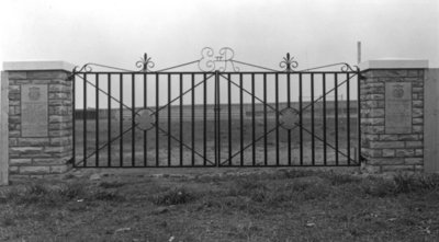 Coronation Park Gate, 1955