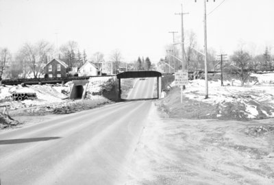 Dundas Street CPR Overpass, 1965