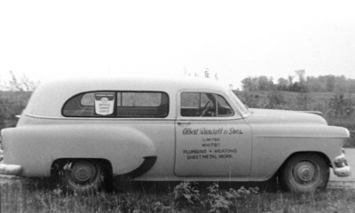 Albert Randall and Sons Plumbing Truck, 1953