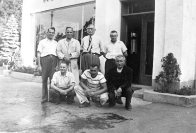 Whitby Motors Staff, c.1960