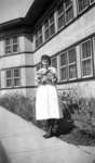 Amy Kirby at Ontario Hospital, ca.1950