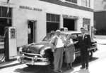 Couple Wins New Car at Deverell Motors, c.1951