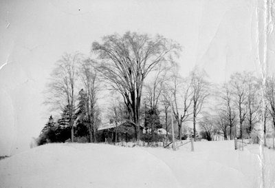 Residence of John Stirtevant Smith, Lot 23, Concession 1 December 25, 1942.