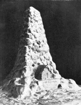 Model for Robert H. Thornton Cairn 1801 Dundas St. East c. 1933.