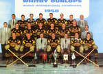 Whitby Dunlops Hockey Team, April 2, 1958.