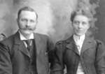 Mr. and Mrs. Ebenezer James Thornton, c. 1901.