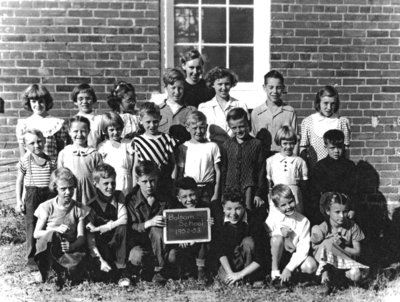 Balsam Public School Class, 1952-1953