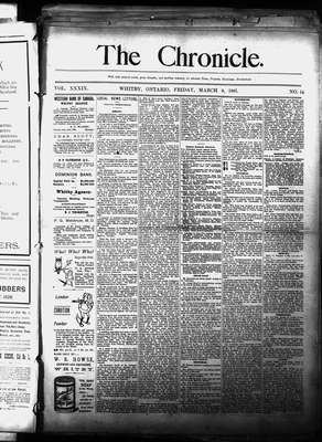 Whitby Chronicle, 8 Mar 1895