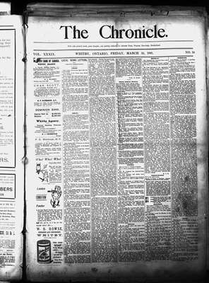 Whitby Chronicle, 22 Mar 1895