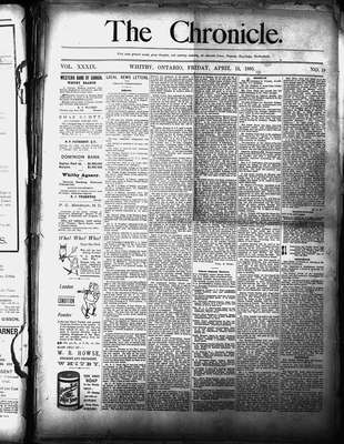 Whitby Chronicle, 12 Apr 1895