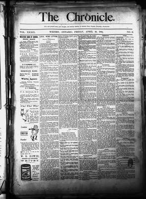 Whitby Chronicle, 26 Apr 1895