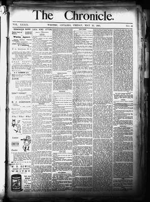 Whitby Chronicle, 10 May 1895