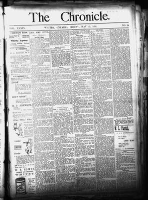 Whitby Chronicle, 17 May 1895