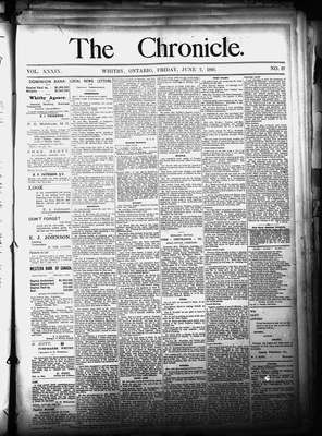 Whitby Chronicle, 7 Jun 1895