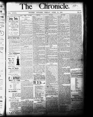 Whitby Chronicle, 10 Apr 1896