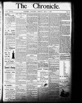 Whitby Chronicle, 1 May 1896