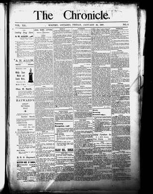 Whitby Chronicle, 22 Jan 1897