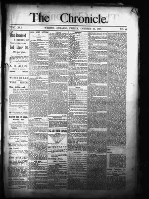 Whitby Chronicle, 29 Oct 1897