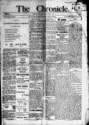 Whitby Chronicle, 9 Aug 1901