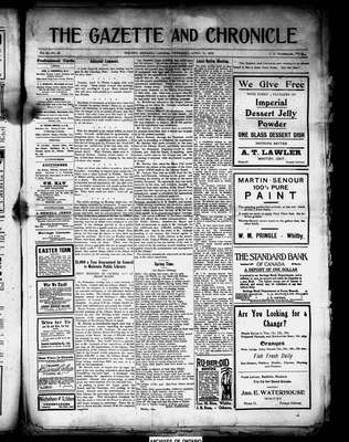 Whitby Gazette and Chronicle (1912), 11 Apr 1912