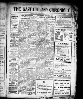 Whitby Gazette and Chronicle (1912), 26 Feb 1914