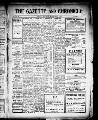 Whitby Gazette and Chronicle (1912), 12 Mar 1914