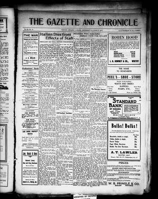 Whitby Gazette and Chronicle (1912), 15 Oct 1914