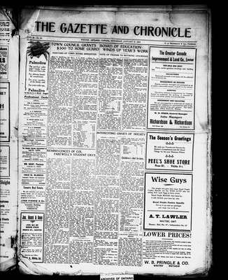 Whitby Gazette and Chronicle (1912), 21 Jan 1915