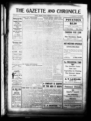 Whitby Gazette and Chronicle (1912), 14 Sep 1916