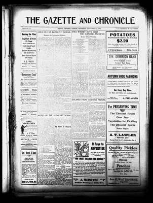 Whitby Gazette and Chronicle (1912), 28 Sep 1916